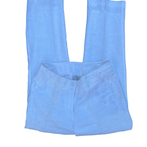 Women’s White Classy Zipper Clasped Inner Lined pants by Worthington Size 10 - Picture 3 of 5